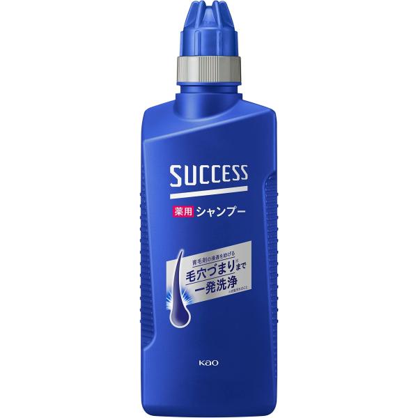 サクセスサクセス 薬用シャンプー 本体 400ml [医薬部外品] アブラ ワックス ニオイ 一発洗...