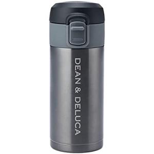 DEAN &amp; DELUCA　ワンタッチ栓スリムボトル　ガンメタル200ml