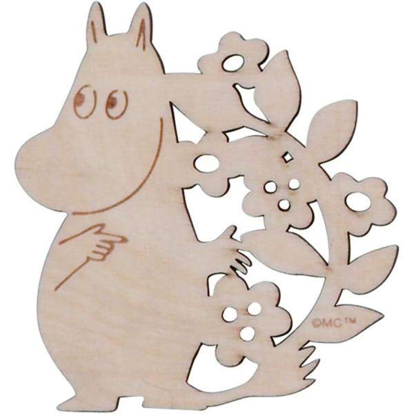 山加商店 MOOMIN ( ムーミン ) フローリット 木製 コースター ムーミン柄 グッズ 北欧 ...