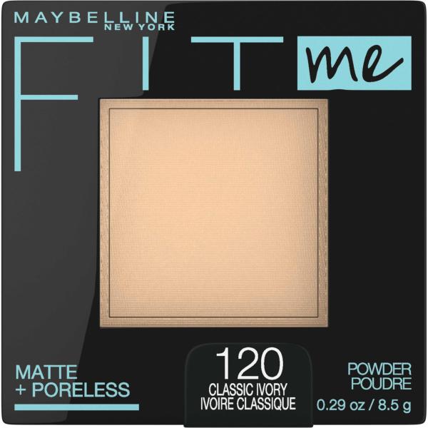 MAYBELLINE(メイベリン) フィットミー パウダー M ファンデーション 120 8.5g ...