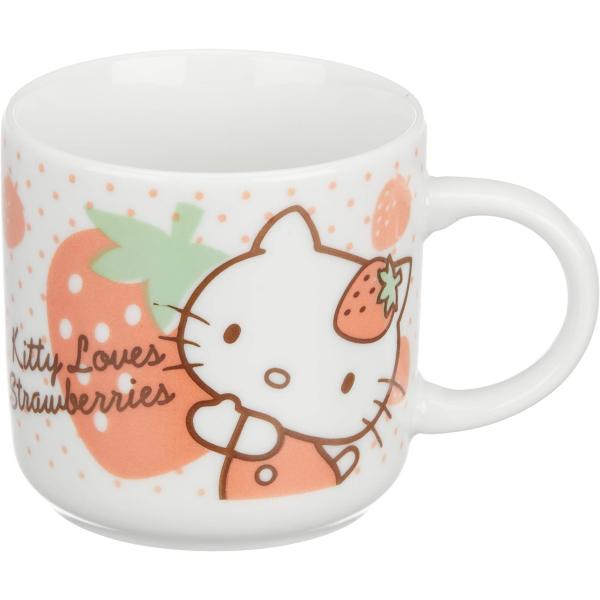 サンリオ(SANRIO) 「 Hello Kitty(ハローキティ) 」 いちごキティ マグカップ ...