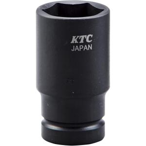 京都機械工具(KTC) 12.7mm (1/2インチ) インパクトレンチ ソケット (セミディープ薄肉) BP4M-17T S:17