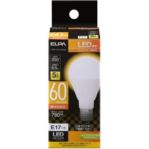 エルパ (ELPA) LED電球ミニクリプトン形 E17 電球色相当 屋内用 LDA7L-G-E17...