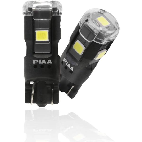 PIAA ポジション用 LEDバルブ 6600K 12V 2.1W 200lm T10 車検対応 2...