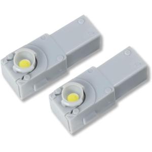 YOURS(ユアーズ) フットランプ イルミネーションランプ [発光色:ホワイト] 2個1セット LED footlamp-led-for-toyota [2] M ホワイト