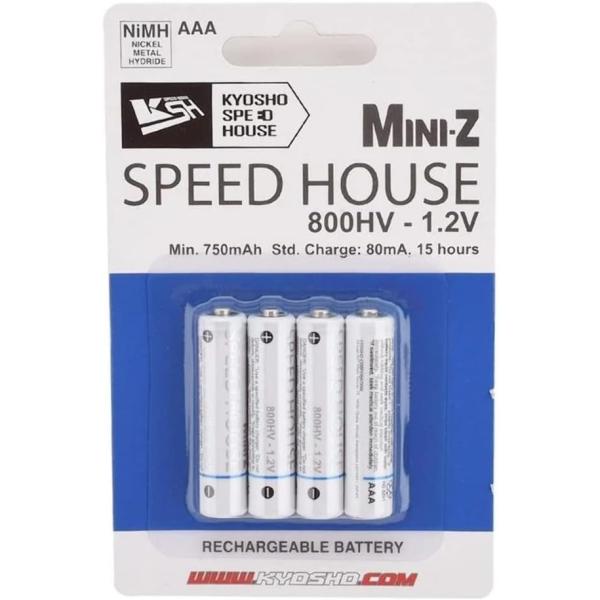 京商 SPEED HOUSE 800HV 単4ニッケル水素バッテリー (4pcs) 71998