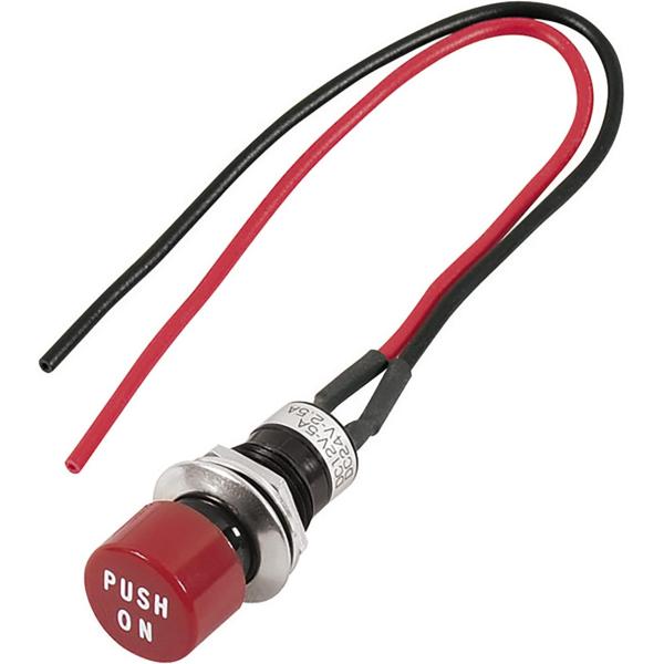 エーモン(amon) プッシュスイッチ 自動もどり DC12V・5A/DC24V・2.5A 3211...