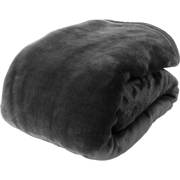 mofua 毛布 シングル 冬用 マイクロファイバー ブラック あったか もふもふ 洗える 乾きやす...
