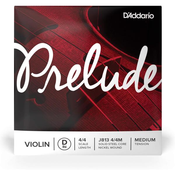 D&apos;Addario ダダリオ バイオリン用 バラ弦 Prelude D線 J813 4/4M Med...