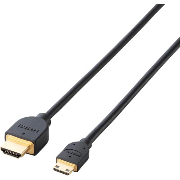 エレコム mini HDMI ケーブル 3m 4K × 2K対応 ブラック DH-HD14EM30B...