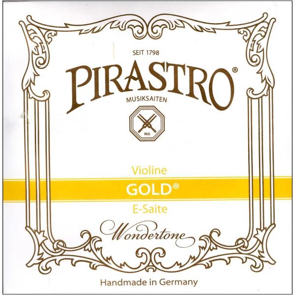 PIRASTRO Gold E線ループエンド ゴールド バイオリン弦E3158 ループエンド