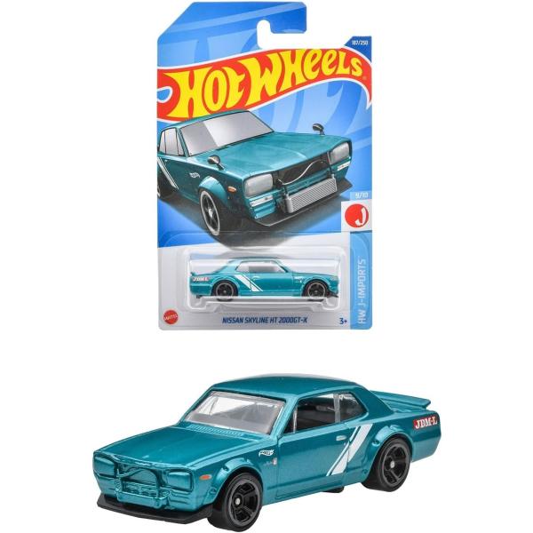 ホットウィール(Hot Wheels) ベーシックカー 日産スカイライン HT 2000GT-X 男...