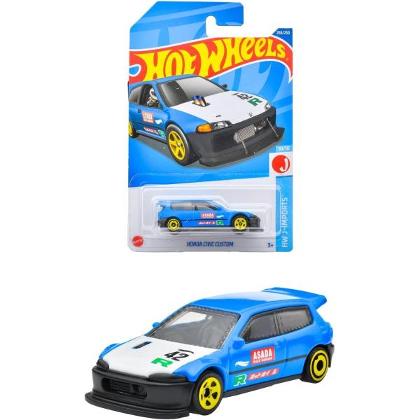 ホットウィール(Hot Wheels) ベーシックカー ホンダ シビック カスタム 【3才~】 HH...