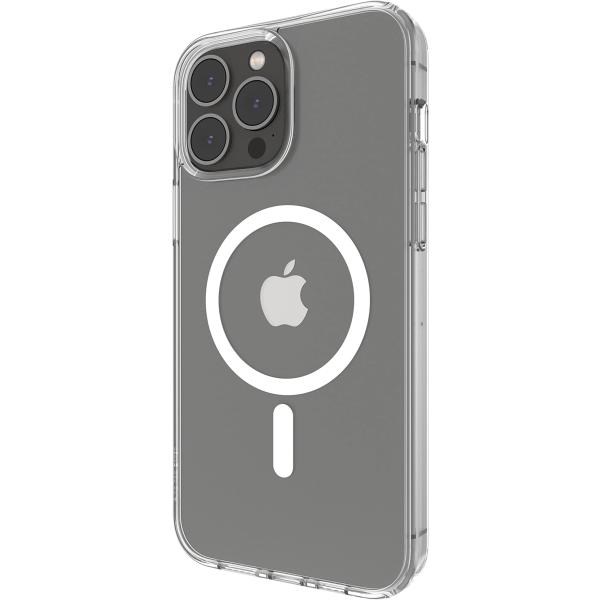 Belkin iPhone 14 Pro用クリアケース MagSafe対応 マグネット搭載 薄型 超...