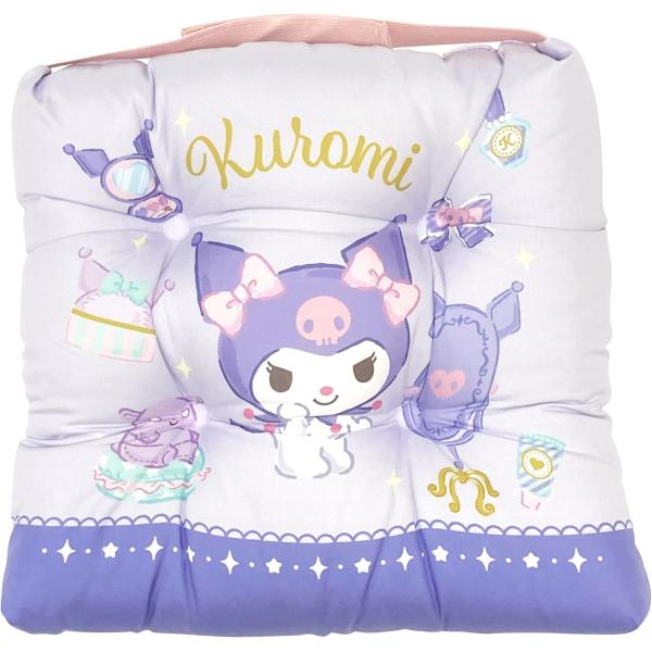 モリピロ サンリオ 子供 座布団 クロミ パープル 約 30cm x SANRIO 公式 キャラクタ...