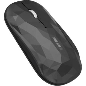 バッファロー ワイヤレス モバイルマウス Bluetooth FLEXUS 薄型軽量 3ボタン 無線 静音 BlueLED MIL規格準拠 dpi切替(600/1200)｜yayoigen