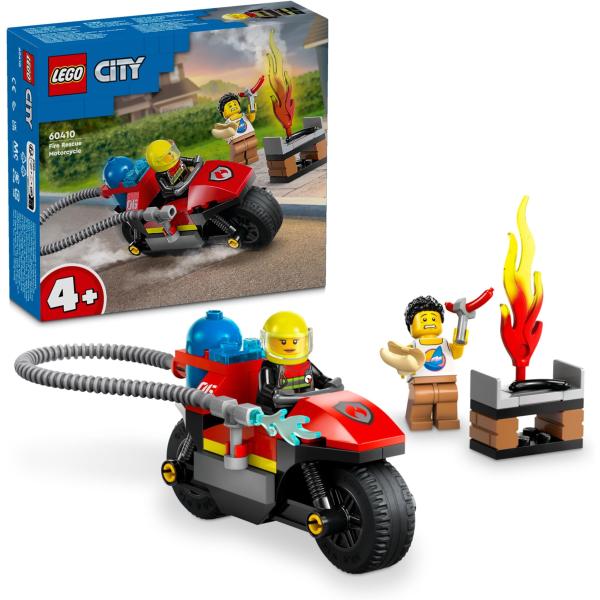 レゴ(LEGO) シティ 消防レスキューバイク おもちゃ 玩具 プレゼント ブロック 男の子 女の子...