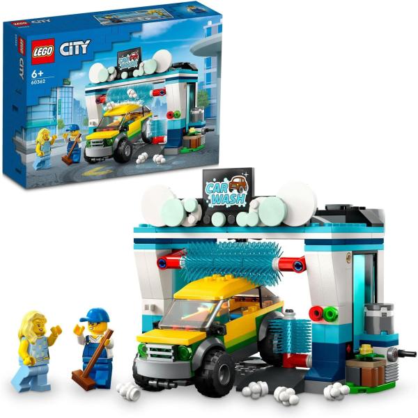 レゴ(LEGO) シティ ドライブスルー洗車機 60362 おもちゃ プレゼント 街づくり 車 くる...