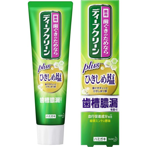 ディープクリーン 薬用ハミガキ ひきしめ塩タイプ 歯槽膿漏・口臭予防 100ｇ [医薬部外品]