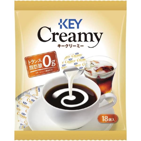 キーコーヒー クリーミーポーション (4.5ml×18P)×10袋