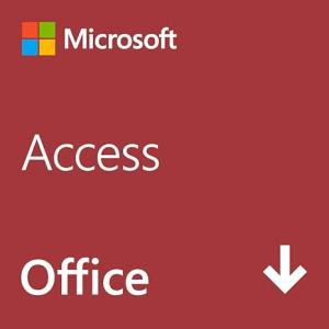Microsoft Access 2024(最新 永続版)|オンラインコード版|Windows11、10|PC2台
