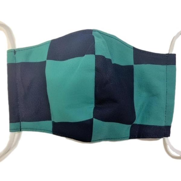 オリジナル和柄マスク（市松柄）