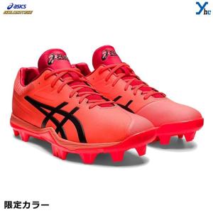アシックス 野球 スパイク スタッドスパイク カラースパイク ポイントスパイク 1121a060 ゴールドステージsm S 試合用 Asics サンライズレッド Ybc 1121a060 701 Markingbaseball 通販 Yahoo ショッピング