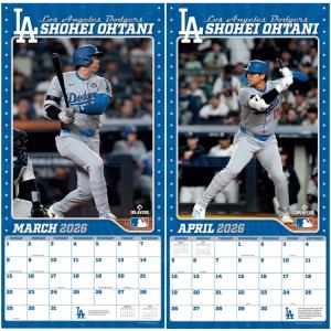 2026年版 大谷翔平 カレンダー ロサンゼル...の詳細画像4