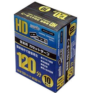 磁気研究所 カセットテープ 120分(片面60分) 10本パック