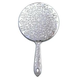 ヤマムラ メッキハンドミラー L Y-13 シルバー シルバー 1 個