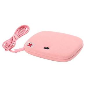 ライフジョイ 電気あんか 平形 温度調節つき 電気 湯たんぽ 省エネ 16cm×23cm ピンク AH601