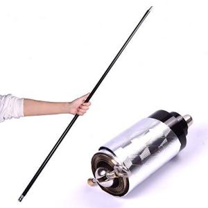 110cmアピアリングケーン 黒 金属製 ステッキが出現 伸び飛び出るステッキ 舞台マジック道具 手品 道具