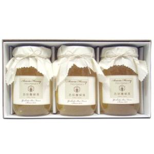 国産アカシアはちみつギフトセット (600g×3本入り) [16,524円の組み合わせ] (ホワイト...