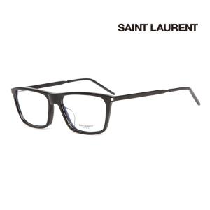 メガネ サンローラン SAINT LAURENT  優雅な印象  伊達メガネ 上品 SL344F 002 [新品 真正品 並行輸入品] クリアレンズ交換半額｜ybk-store