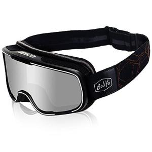 GDDAZLE バイク ゴーグル オフロード モトクロス ゴーグル モトクロス メガネ対応 紫外線カット 滑り止め ストラップ 広い視野