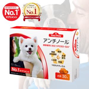 アンチノール 犬用 30粒 犬用サプリメント｜yckey-store