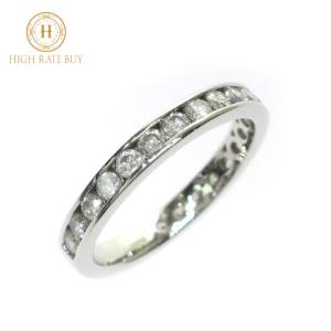 CHAUMET 【新品同様】ショーメ ハーフエタニティ リング Pt950