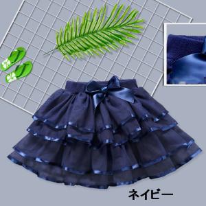 チュールスカート 女の子 キッズ パニエ ダン...の詳細画像3