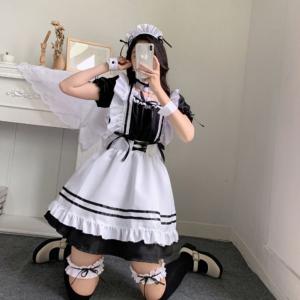 メイド服 メイド コスプレ 大きいサイズ 女の...の詳細画像4