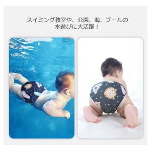 ベビー 水着 水遊びパンツ オムツ機能付き ス...の詳細画像1