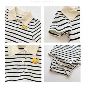 親子ペアルック ベビー tシャツ 半袖 ロンパ...の詳細画像2