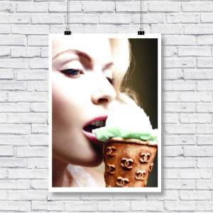 お部屋のイメチェン送料無料Grace cat Artサイズが選べるアートポスター アートパネル キャンバスパネル アートグラフィック アート