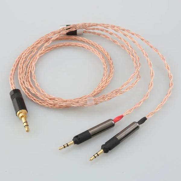 HIFI用DIYリケーブル 単結晶銅7N 8芯 2.5mm4極バランス 2.5mm Balacned...
