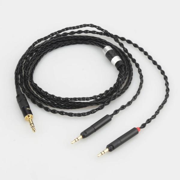 Audiocrast B819AG 7n-OCC 3.5ミリメートルシルバーメッキケーブルR70Xに...
