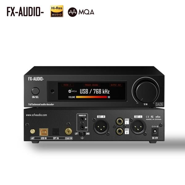 送料無料 FX-AUDIO DA06 DAC AK4493S×2 XMOS XU-316 Bluet...