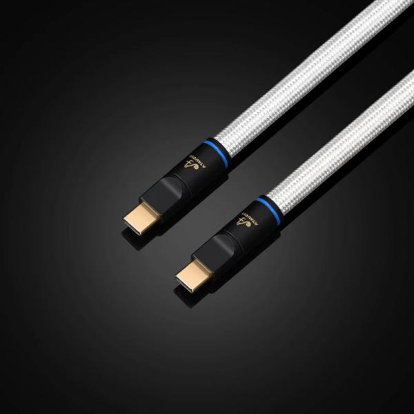 HiFi USBオーディオケーブル 高品質銅銀メッキ タイプA to タイプB C-B C-C デー...