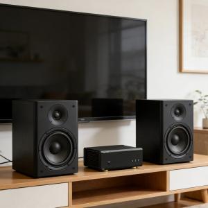 パワーアンプ TOPPING B200 単一チャンネル 200W以上 高出力ディスクリート回路 XLR シルバー