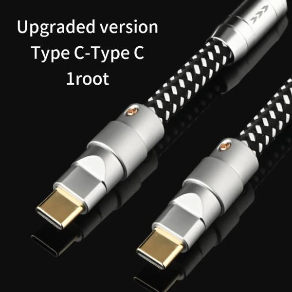 HiFi USB OTGケーブル USB A to B Type Cケーブル 5N OCC Ligh...
