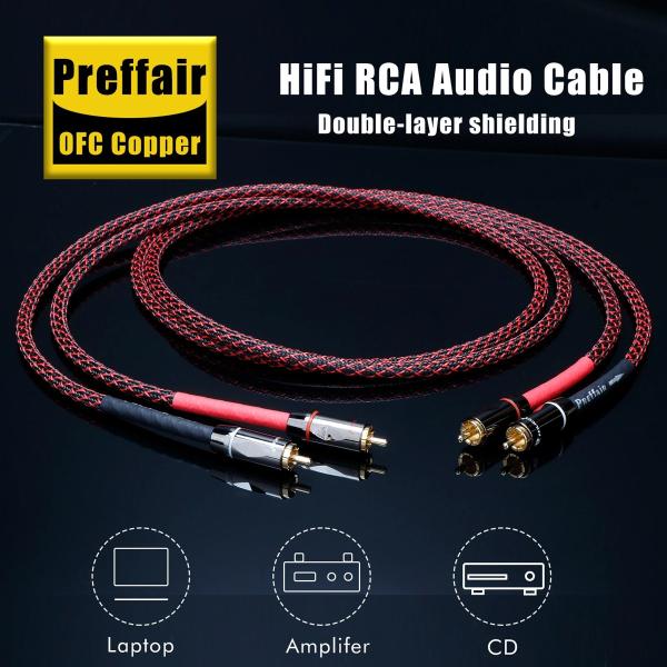 RCAオス-RCAオスオーディオケーブル 無酸素銅（OFC） X401R1739 rca cable...
