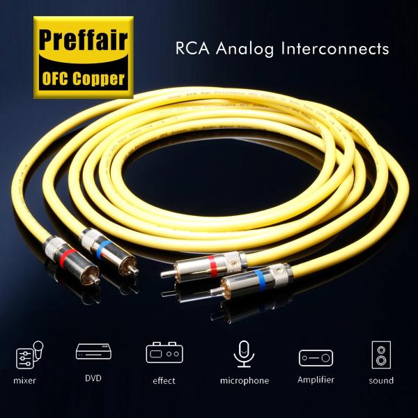 RCAオス - RCAオス オーディオ延長ケーブル Pair RCA X412R1750 / 4メー...